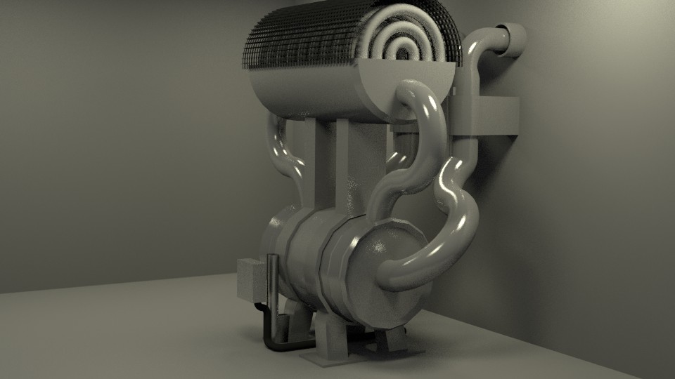 A Machine Thing  Cycles preview image 1